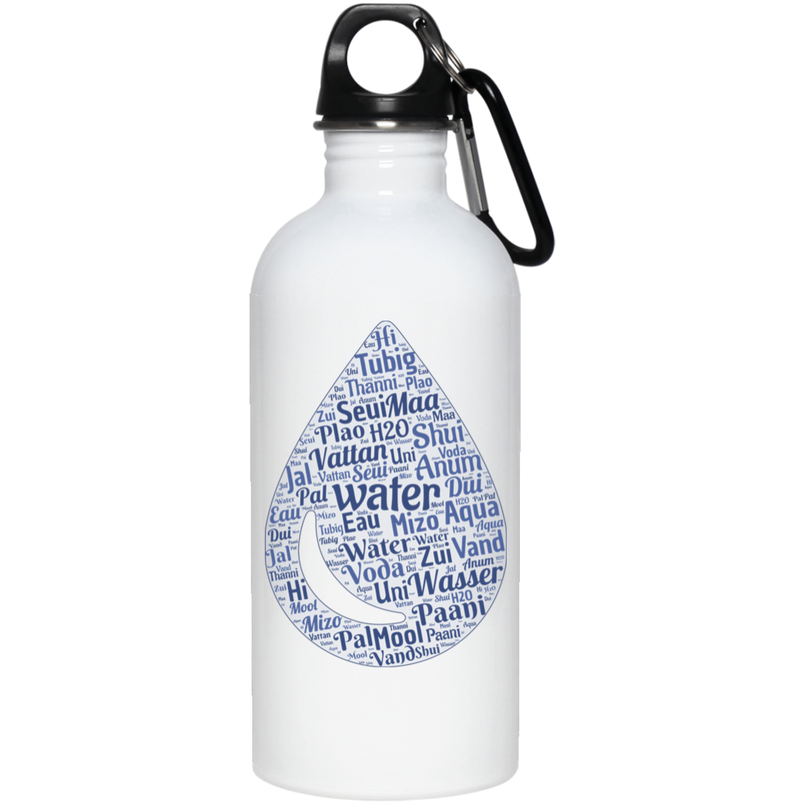 Stainless Steel Water Bottle 20 oz. WS – tptoppicks.com